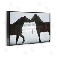 Amy Carroll | Winter Horse Pair