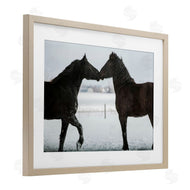 Amy Carroll | Winter Horse Pair