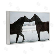 Amy Carroll | Winter Horse Pair
