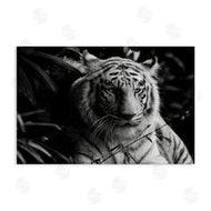 Annabelle Hall | Tiger Among Jungle Plants