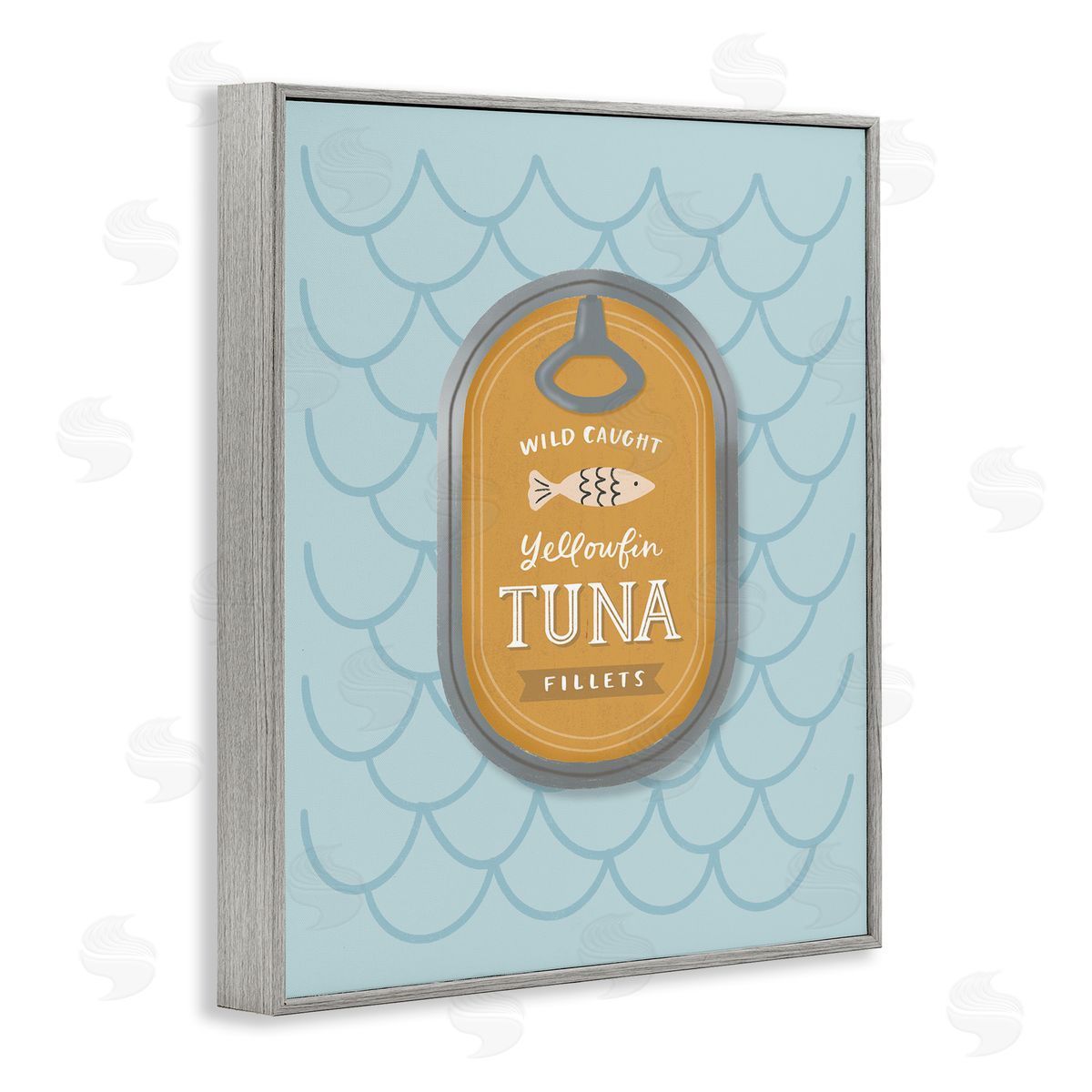 Sandra Picco Nautical Tuna Tin Canvas Wall Art Print