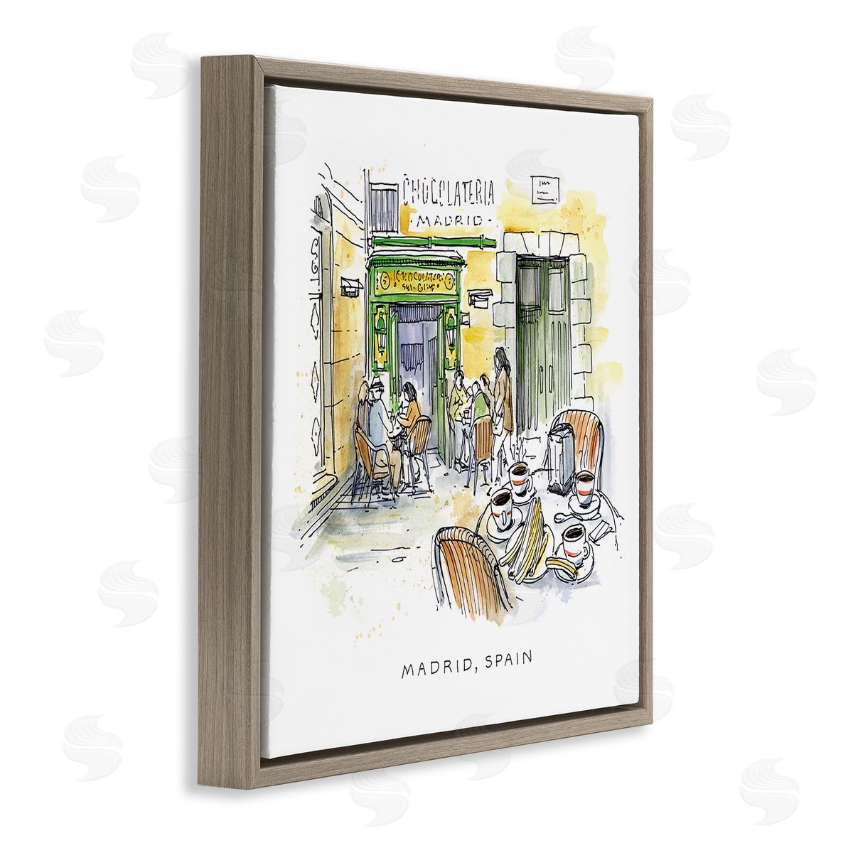 Angela Steahling | Madrid Spain Outdoor Cafe