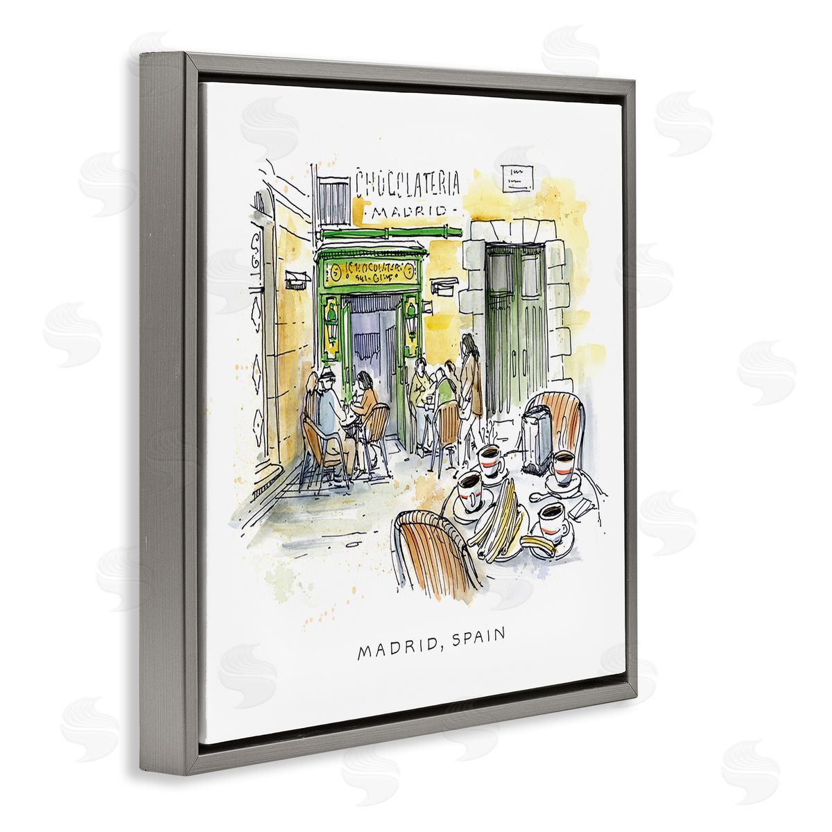 Angela Steahling | Madrid Spain Outdoor Cafe