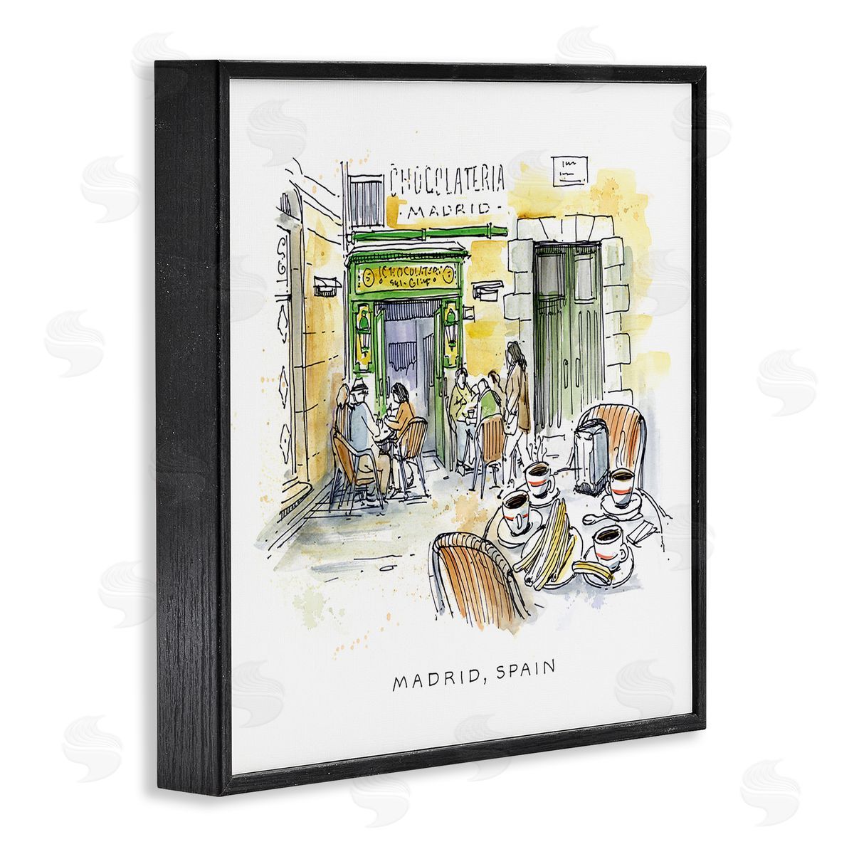 Angela Steahling | Madrid Spain Outdoor Cafe