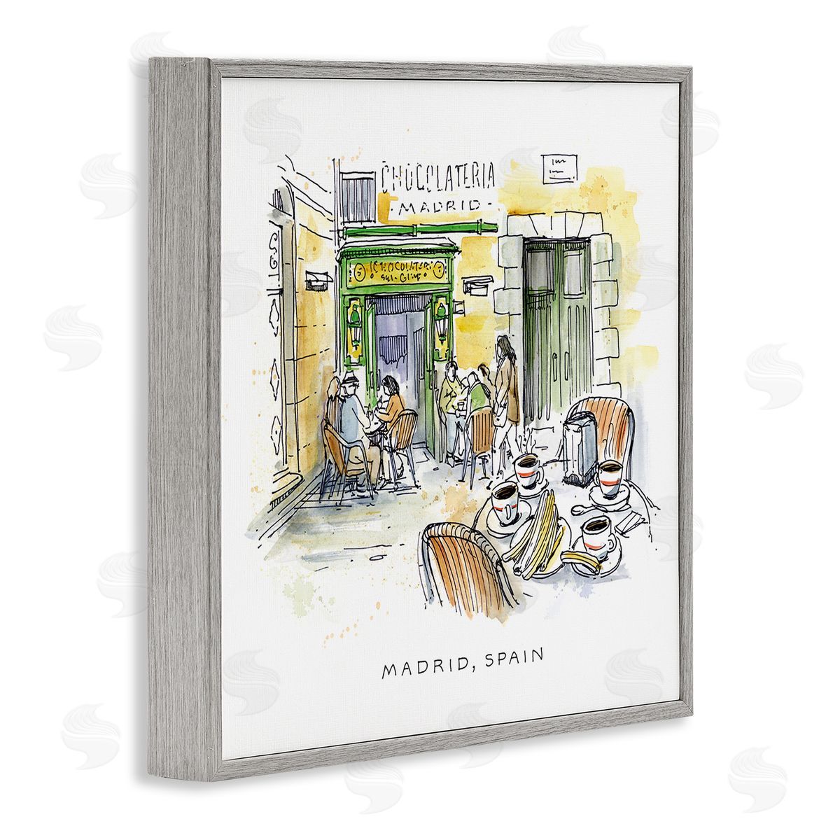 Angela Steahling | Madrid Spain Outdoor Cafe