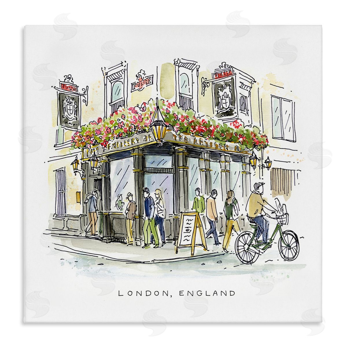 Angela Steahling | London England Street Corner
