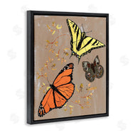 Kara Keller Designs | Butterfly Collage with Herbs