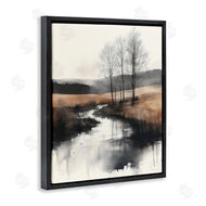 Annabelle Hall | Sepia Countryside River