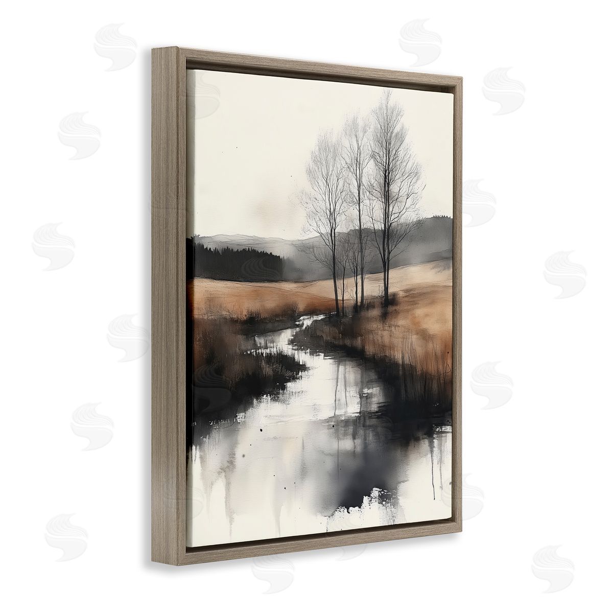 Annabelle Hall | Sepia Countryside River