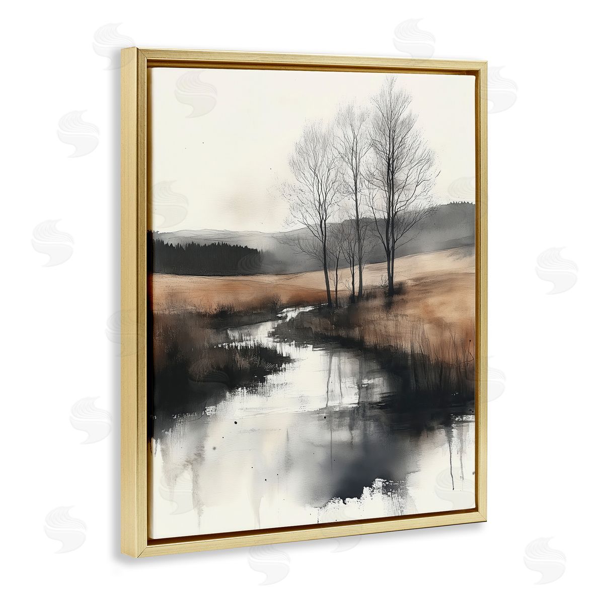 Annabelle Hall | Sepia Countryside River
