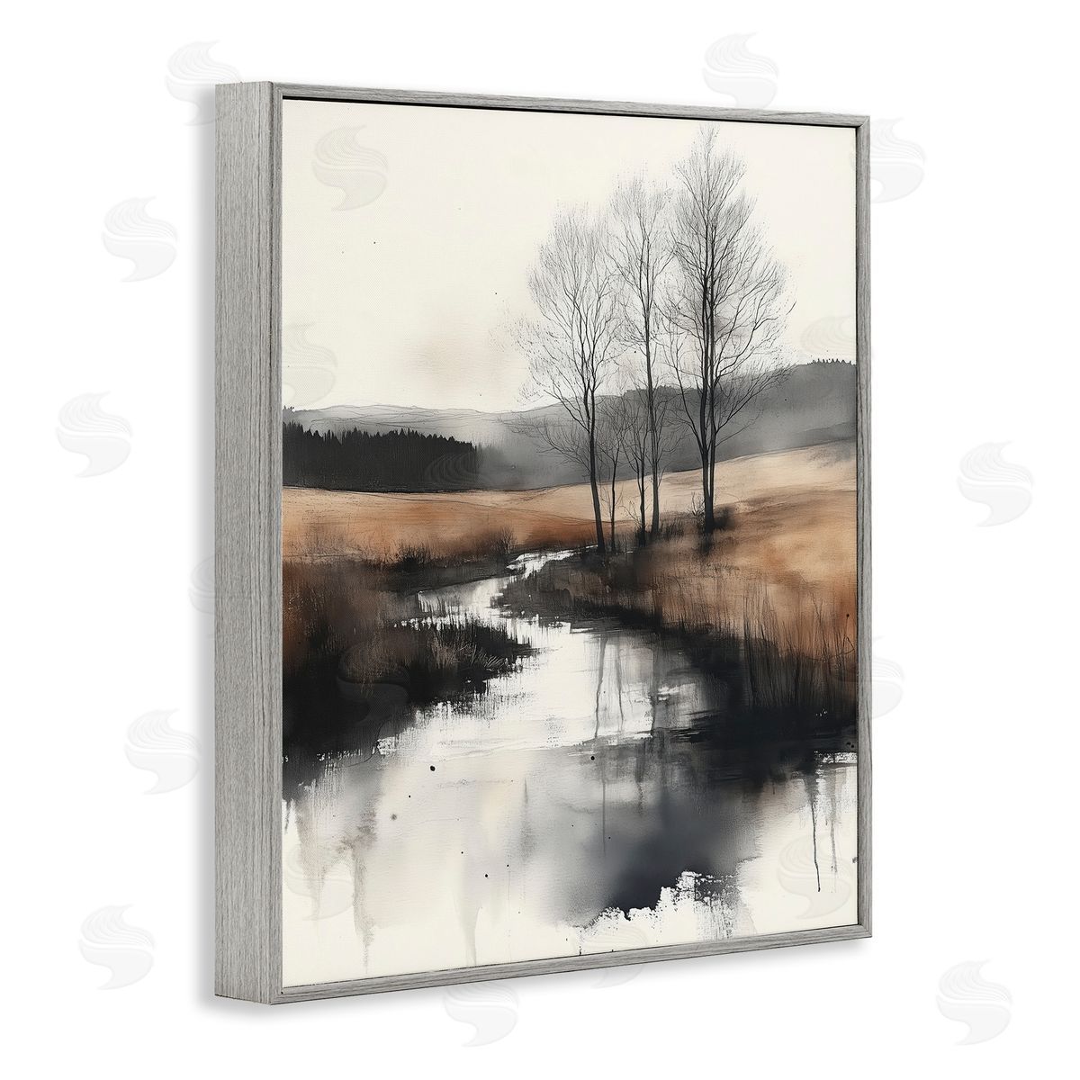 Annabelle Hall | Sepia Countryside River
