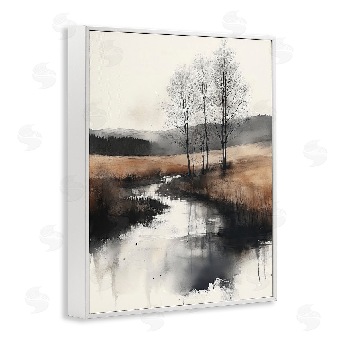 Annabelle Hall | Sepia Countryside River
