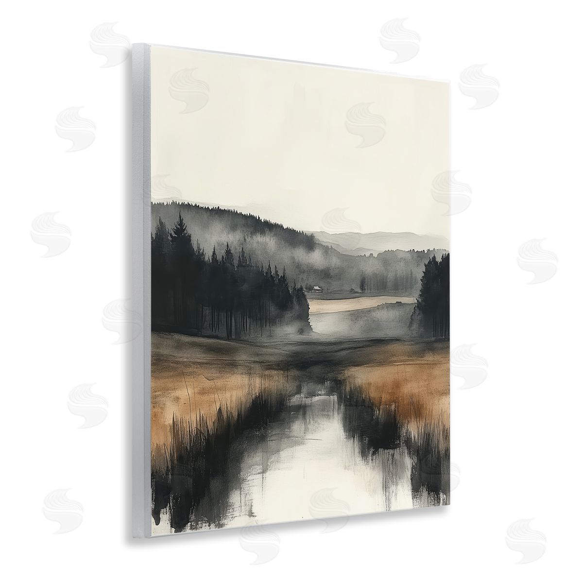 Annabelle Hall | Sepia Countryside Landscape