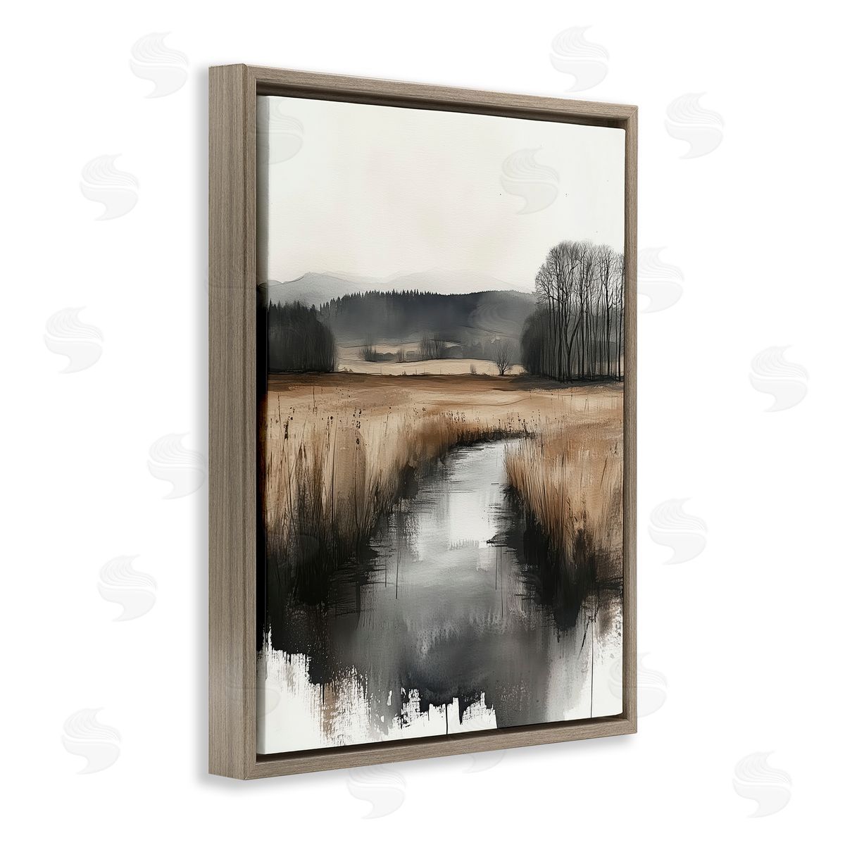 Annabelle Hall | Sepia Countryside Stream