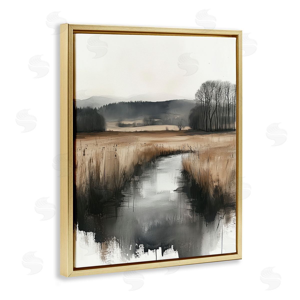 Annabelle Hall | Sepia Countryside Stream