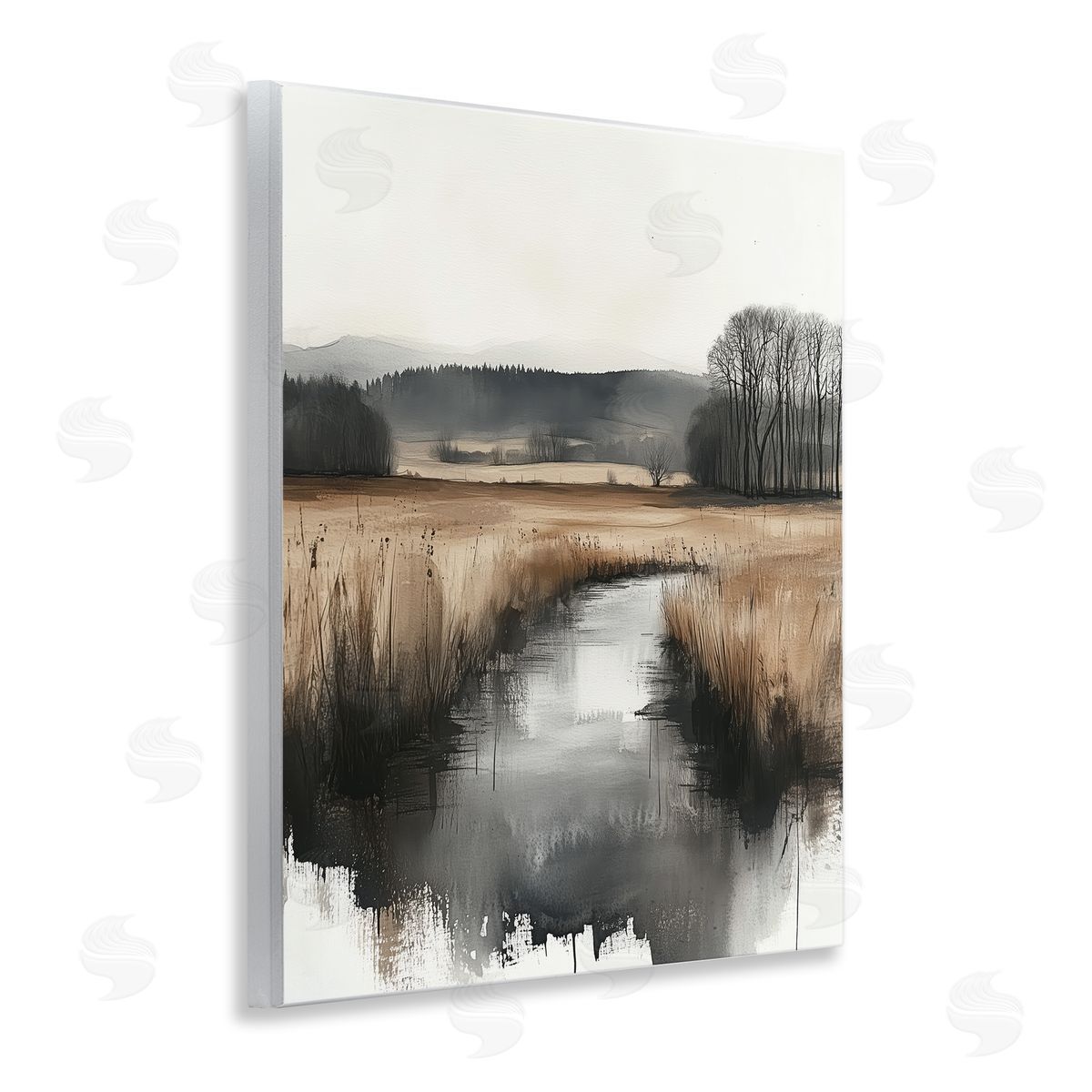 Annabelle Hall | Sepia Countryside Stream