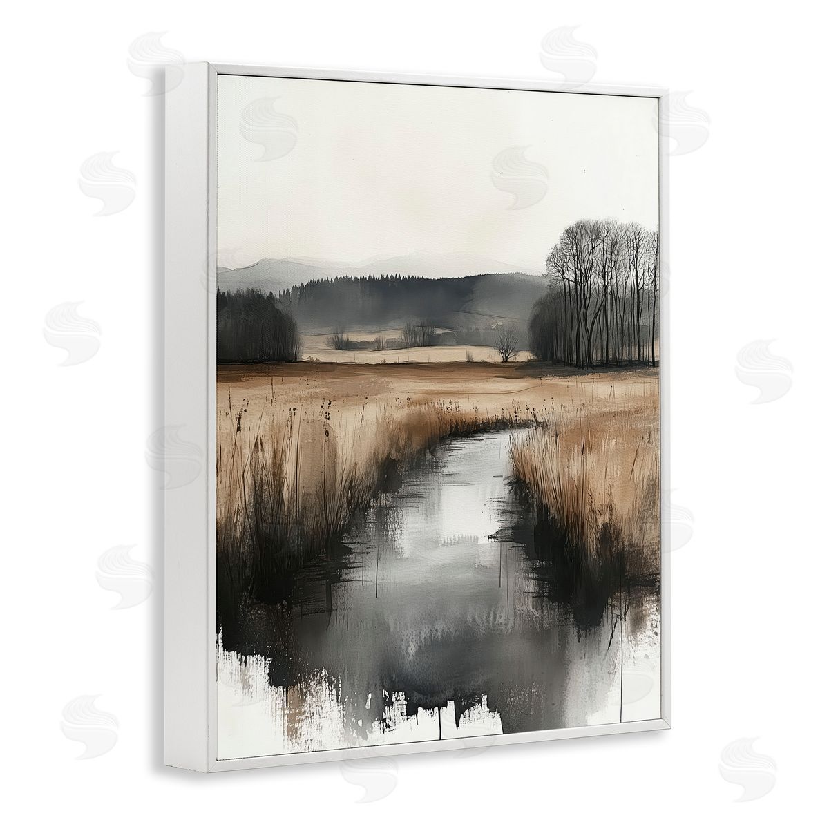 Annabelle Hall | Sepia Countryside Stream