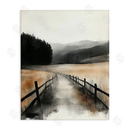 Annabelle Hall | Sepia Countryside Path