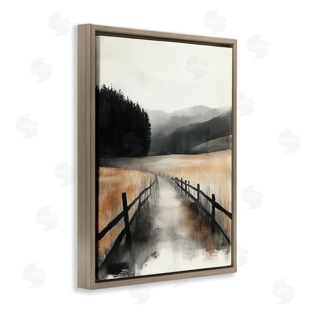 Annabelle Hall | Sepia Countryside Path