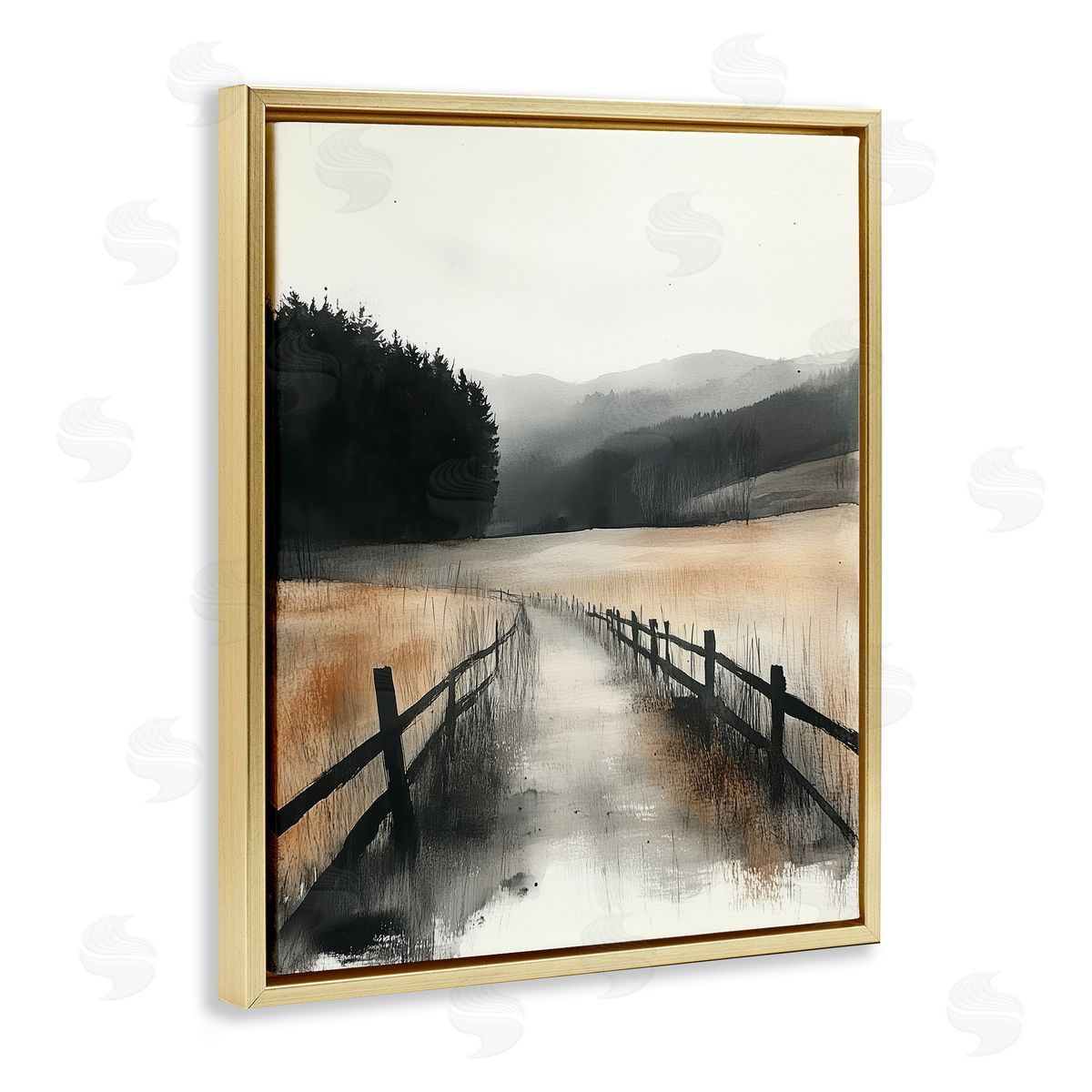 Annabelle Hall | Sepia Countryside Path