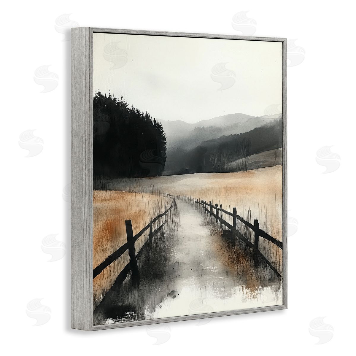Annabelle Hall | Sepia Countryside Path