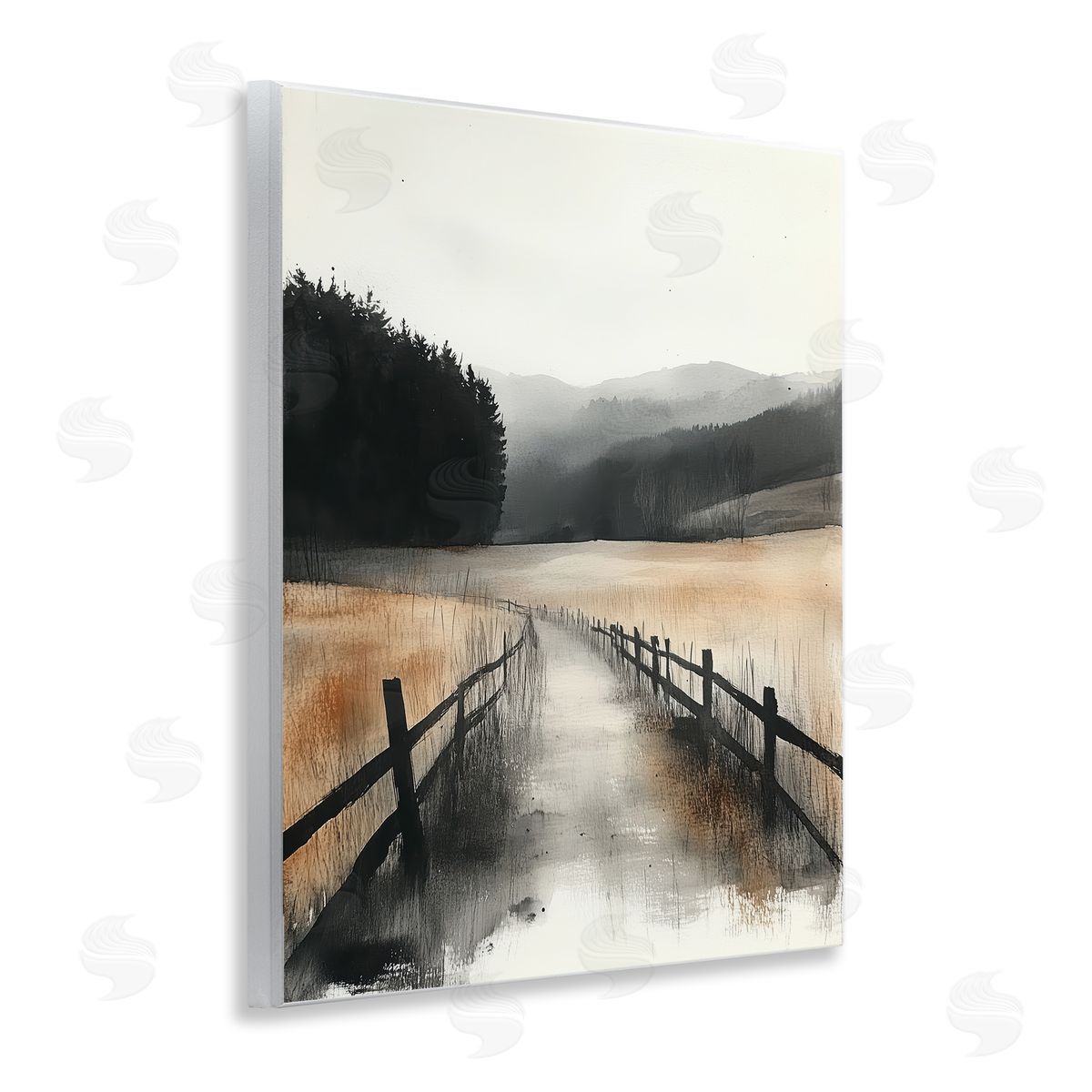 Annabelle Hall | Sepia Countryside Path