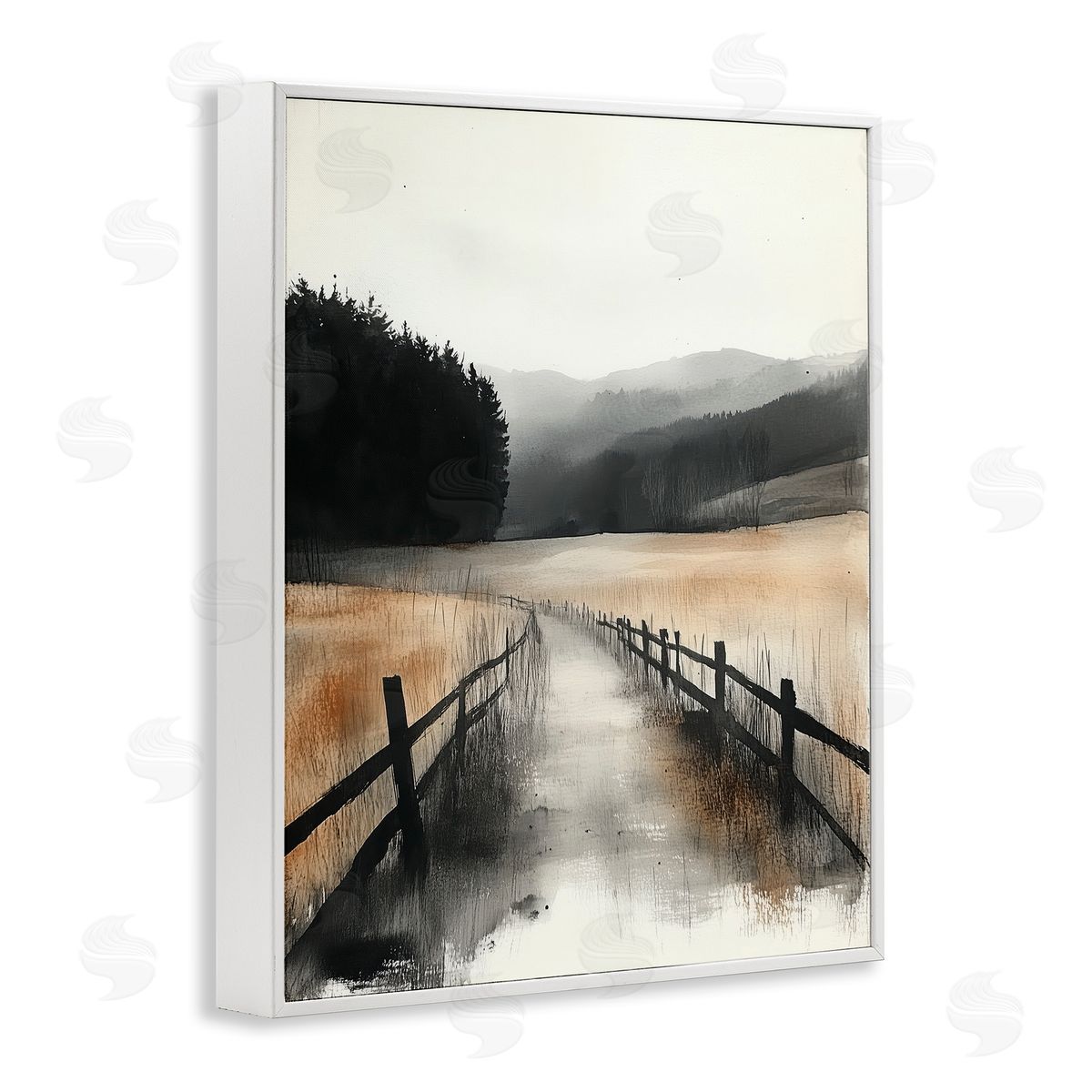 Annabelle Hall | Sepia Countryside Path