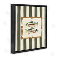 Veronica Lara | Maritime Fish with Rope Border