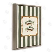 Veronica Lara | Maritime Fish with Rope Border