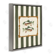 Veronica Lara | Maritime Fish with Rope Border