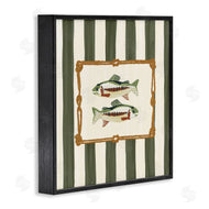 Veronica Lara | Maritime Fish with Rope Border