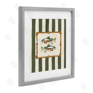 Veronica Lara | Maritime Fish with Rope Border