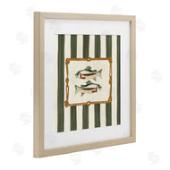 Veronica Lara | Maritime Fish with Rope Border