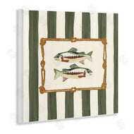 Veronica Lara | Maritime Fish with Rope Border