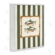 Veronica Lara | Maritime Fish with Rope Border