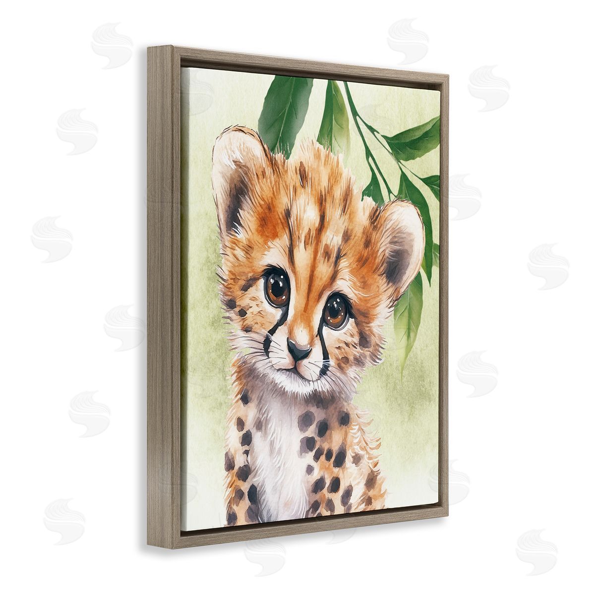 Christine Simpson Art | Jungle Friends Baby Cheetah