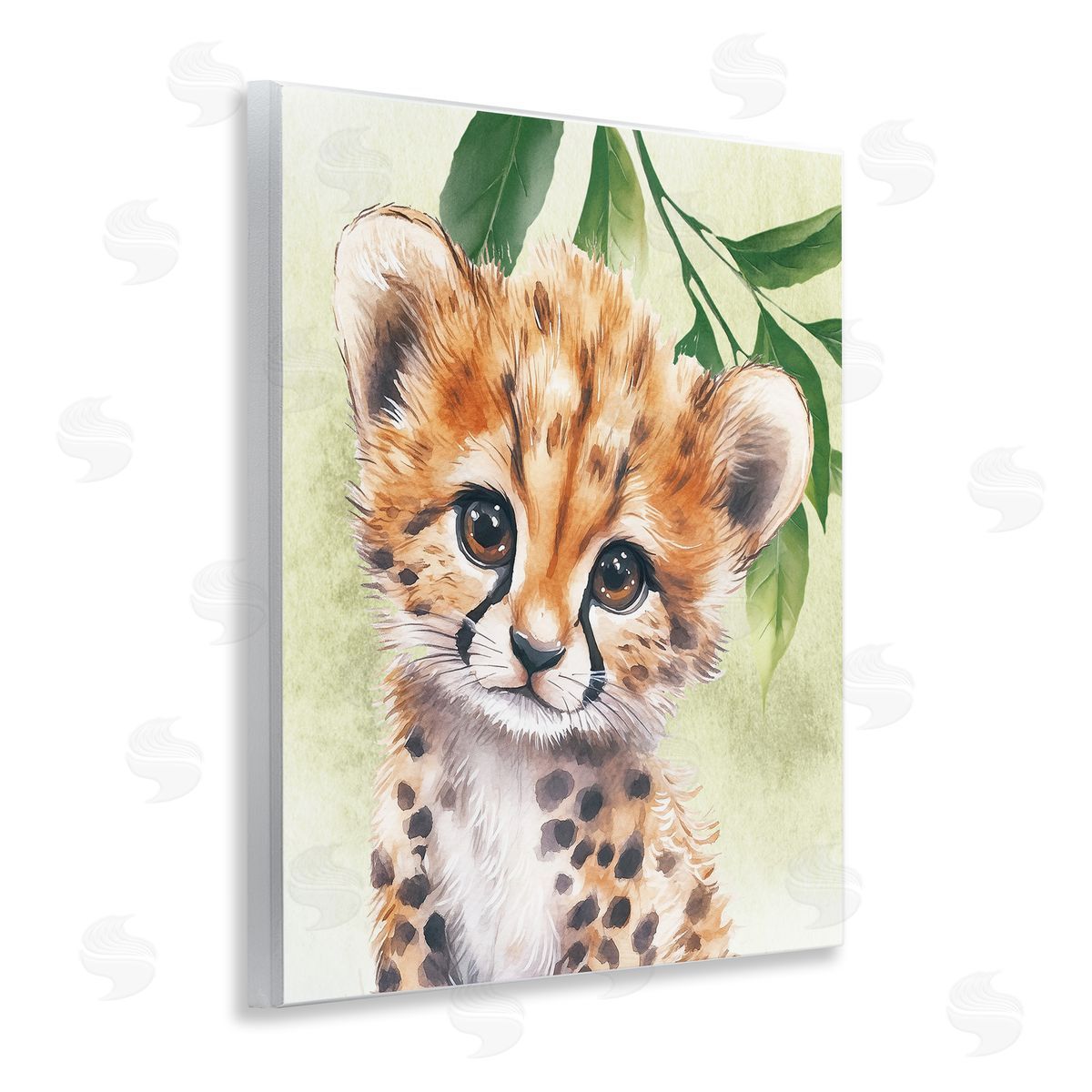Christine Simpson Art | Jungle Friends Baby Cheetah