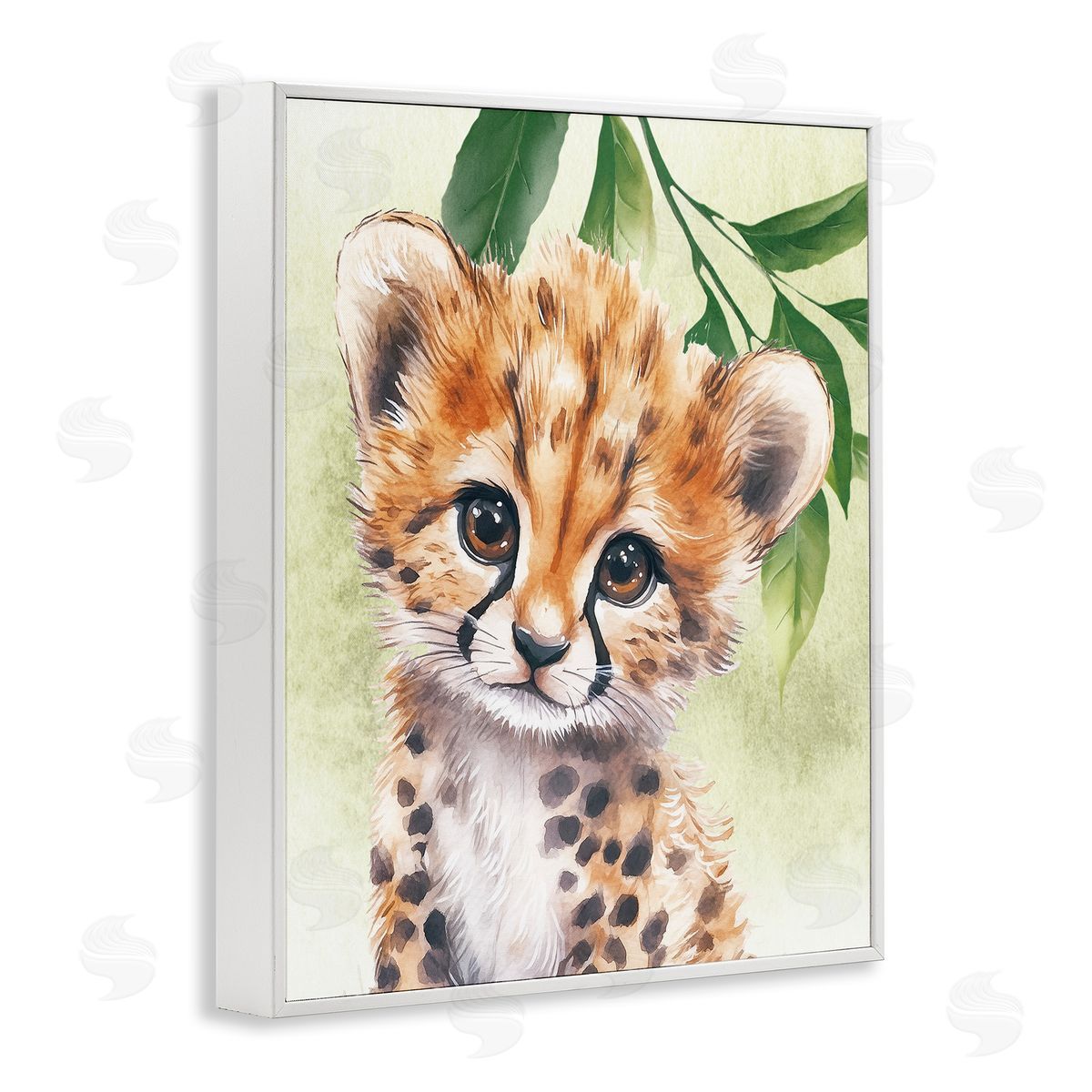 Christine Simpson Art | Jungle Friends Baby Cheetah
