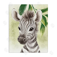 Christine Simpson Art | Jungle Friends Baby Zebra