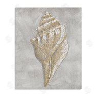 Patti Bishop | Grey Conch Drawing