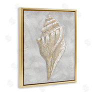 Patti Bishop | Grey Conch Drawing