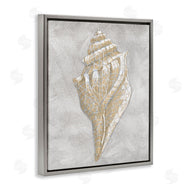 Patti Bishop | Grey Conch Drawing