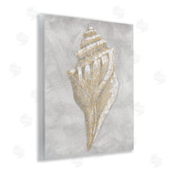 Patti Bishop | Grey Conch Drawing