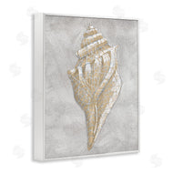 Patti Bishop | Grey Conch Drawing