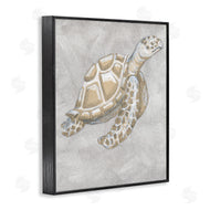 Patti Bishop | Grey Turtle Drawing