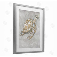 Patti Bishop | Grey Turtle Drawing