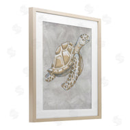 Patti Bishop | Grey Turtle Drawing