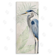 Kim Allen | Heron Portrait over Plants