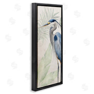 Kim Allen | Heron Portrait over Plants