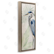 Kim Allen | Heron Portrait over Plants